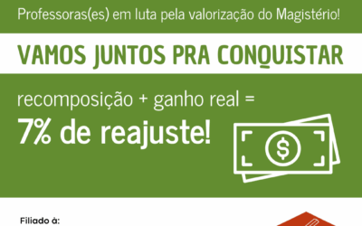 CAMPANHA SALARIAL DA EDUCAÇÃO BÁSICA 2024: VAMOS JUNTOS PRA CONQUISTAR!